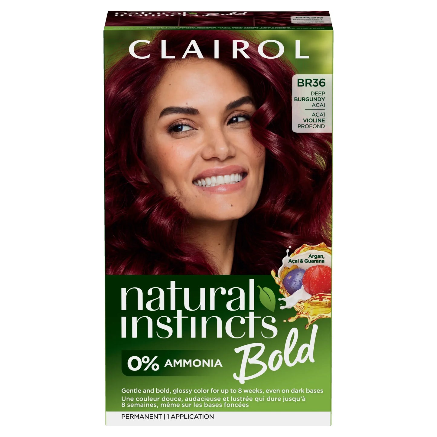 Bold Permanent Hair Dye with 0% Ammonia