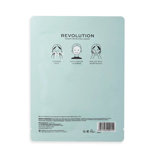 REVOLUTION Clear Complexion Salicylic Sheet Mask - 2 pack