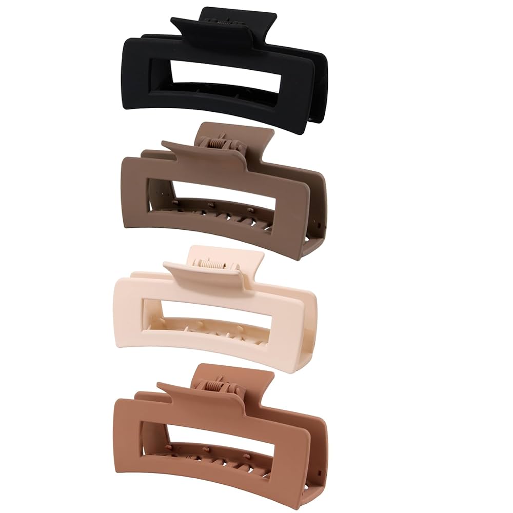 Big Hair Claw Clips - 4 packs