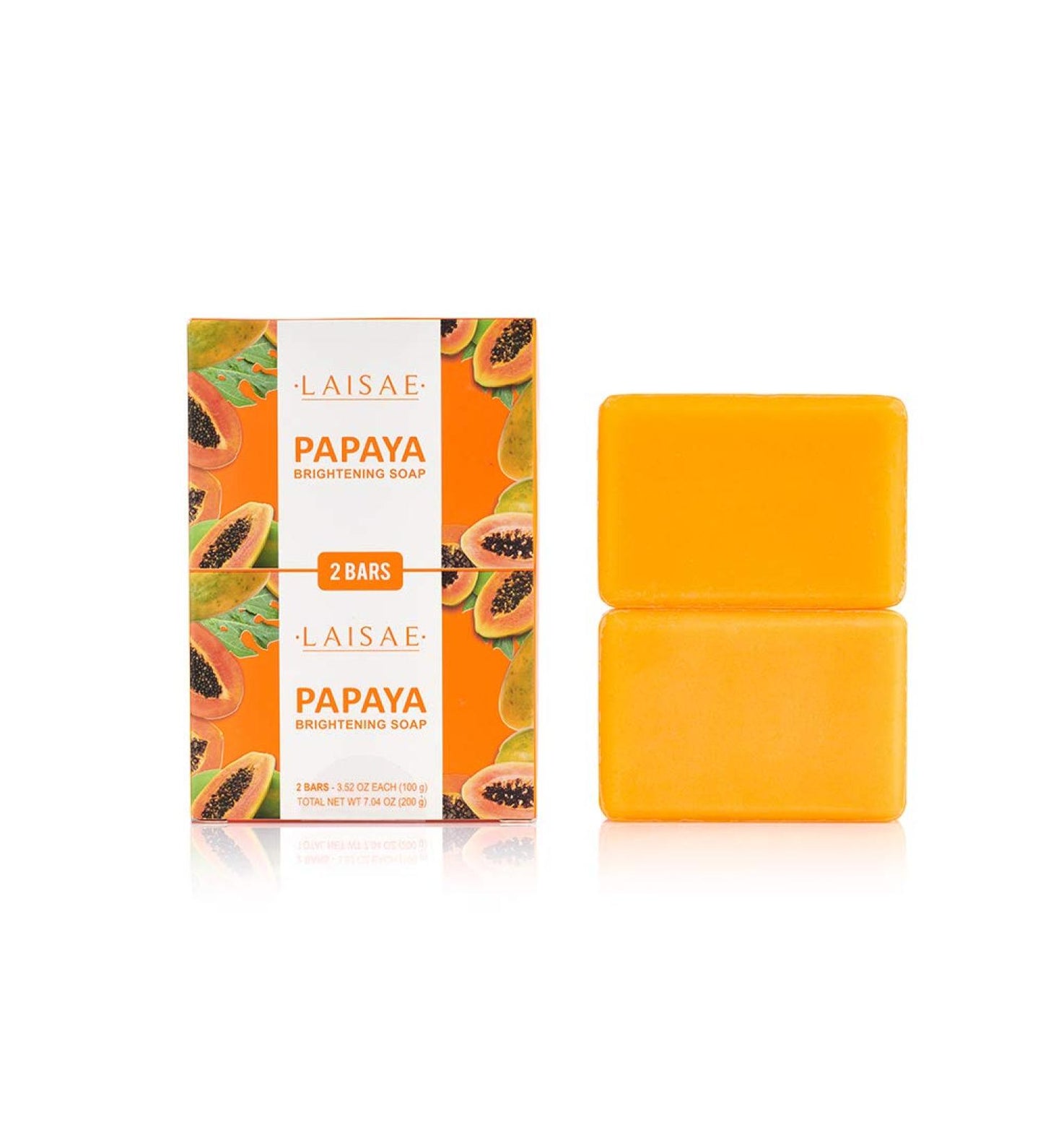 Papaya Brightening Soap (2 Bars)