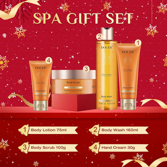 DOCER Citrus Tango Premium Spa Kit