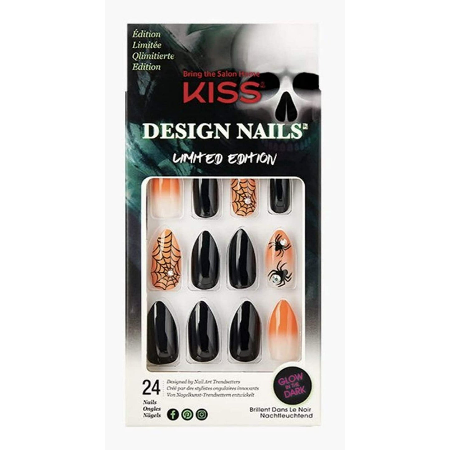 Glow In The Dark Fake Nails Halloween (Limited Edition) - Goodie Bag