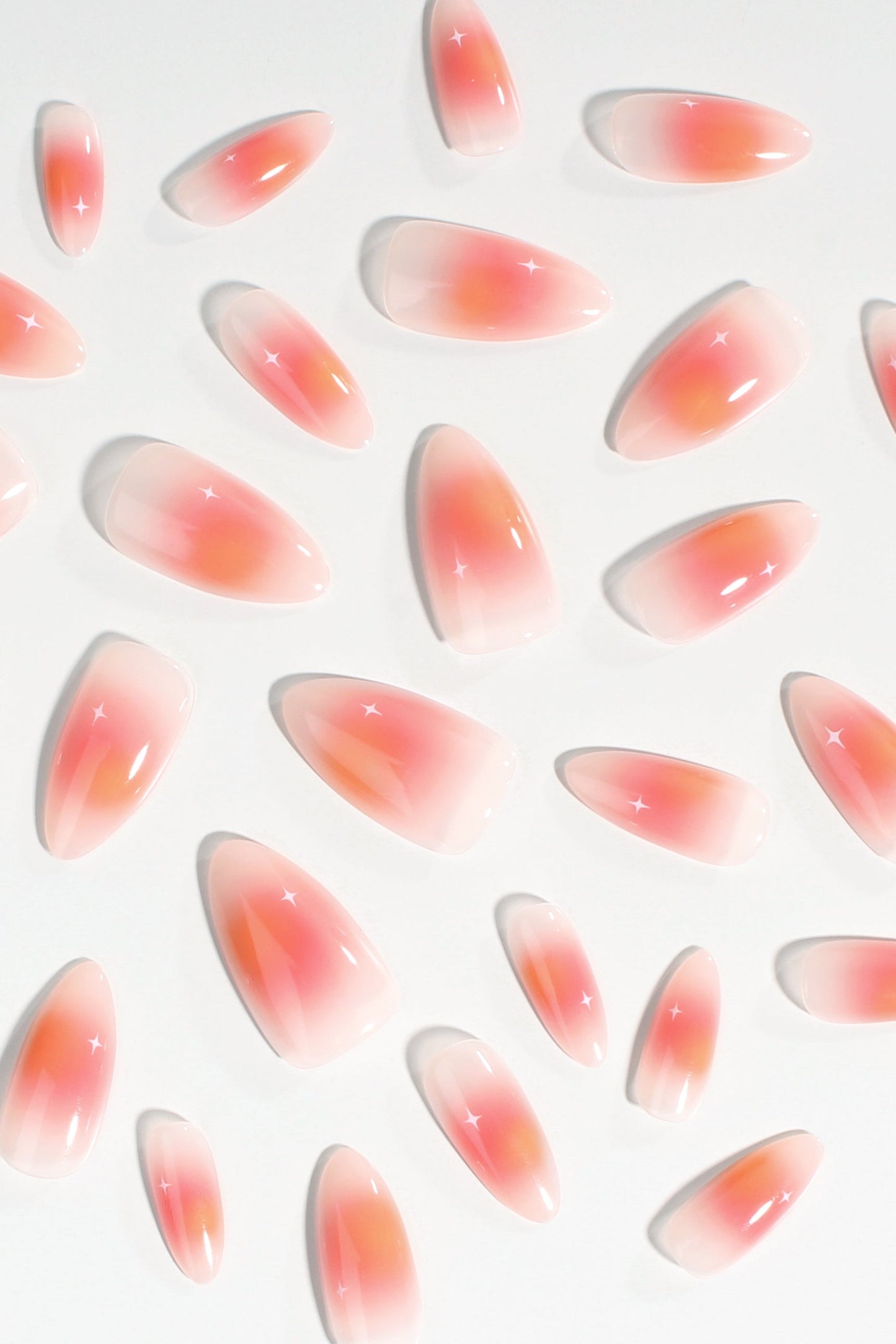 Coral Sunset | Soft & Durable Press-On Nails