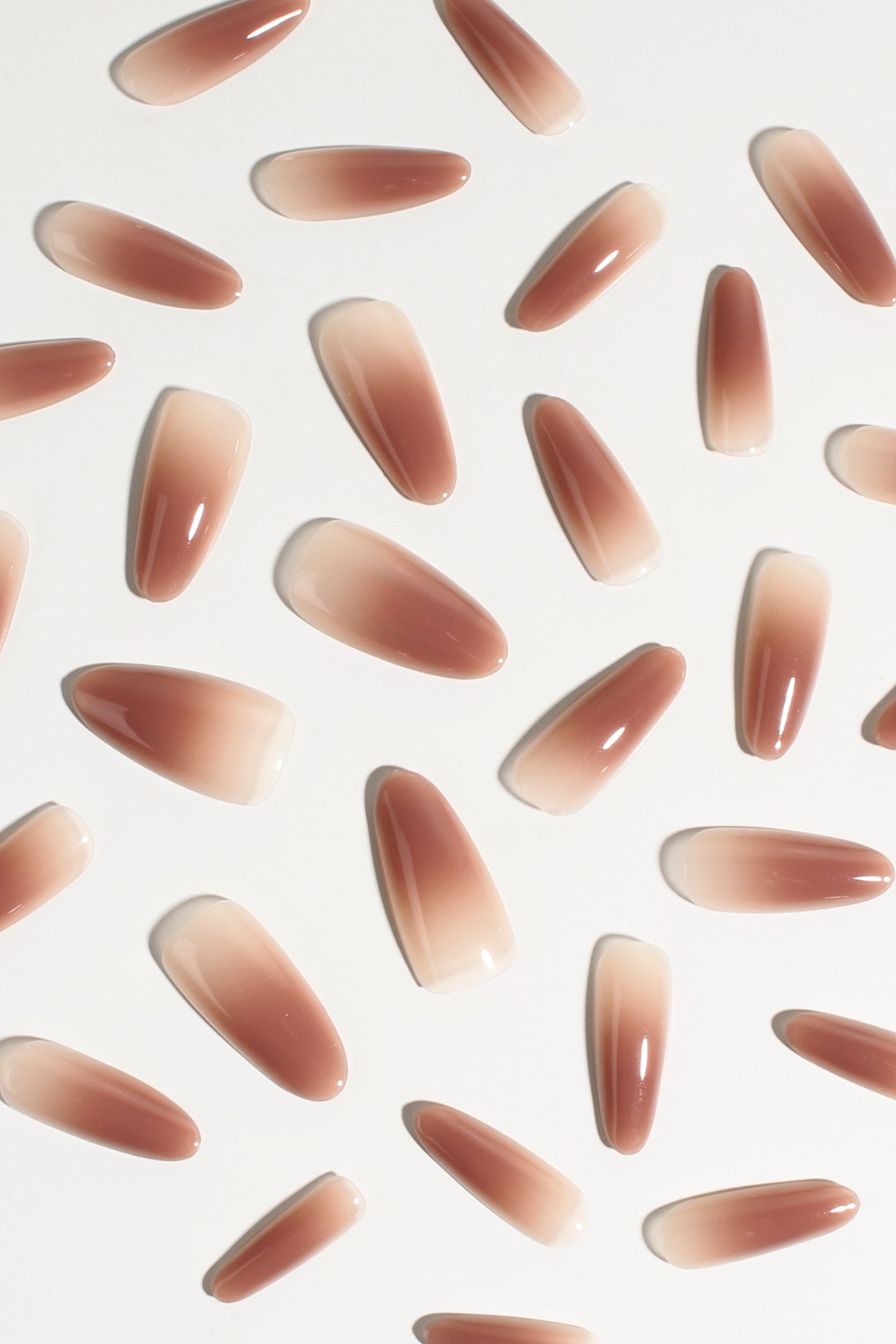 Brown Sugar Drip | Soft & Durable Press-On Nails