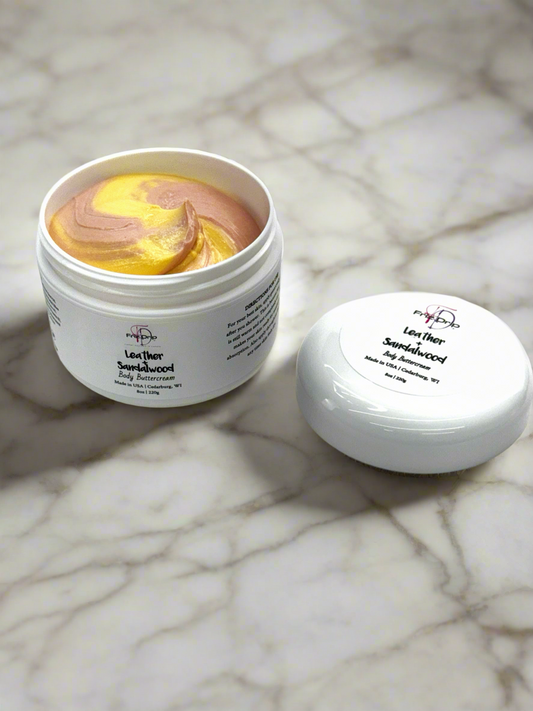 Leather + Sandalwood Body Cream