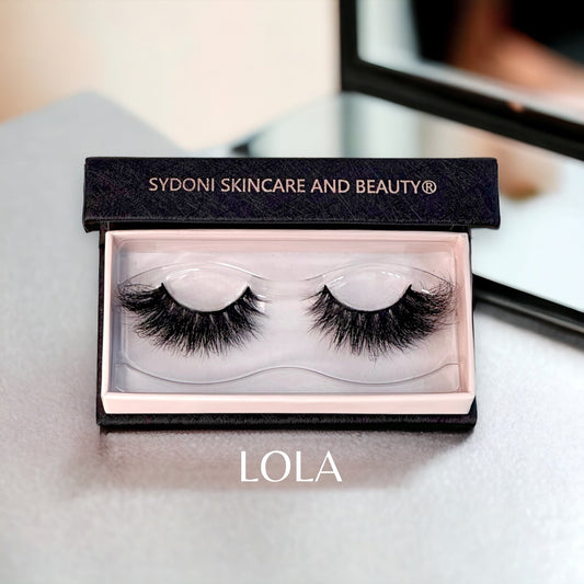 SYDONI "LOLA" LUXURY MINK LASHES - Handcrafted, Stunning Glam Inspired by a Bold, Resilient, Loving, Mother