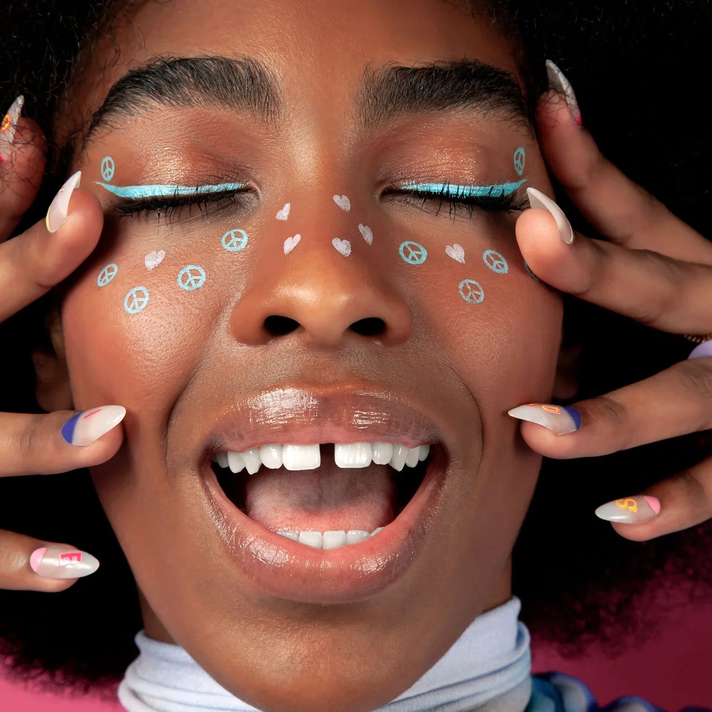 Proud to Be Stamp Coloured Liner - Peace