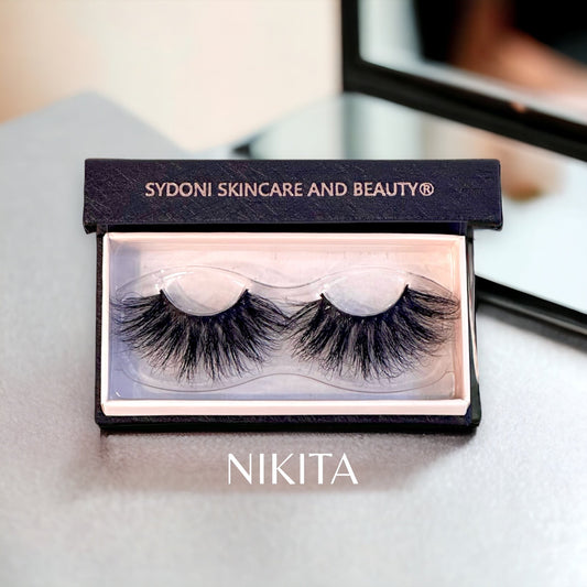 SYDONI "NIKITA" LUXURY MINK LASHES - Handcrafted Glam Inspired by a Close Friend Whose Personality and Exotic Beauty Never Went Unnoticed