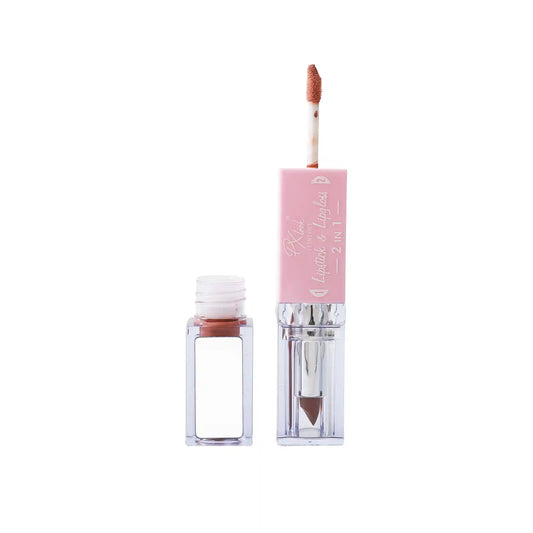 2-in-1 Lipstick and Lip Gloss Combo