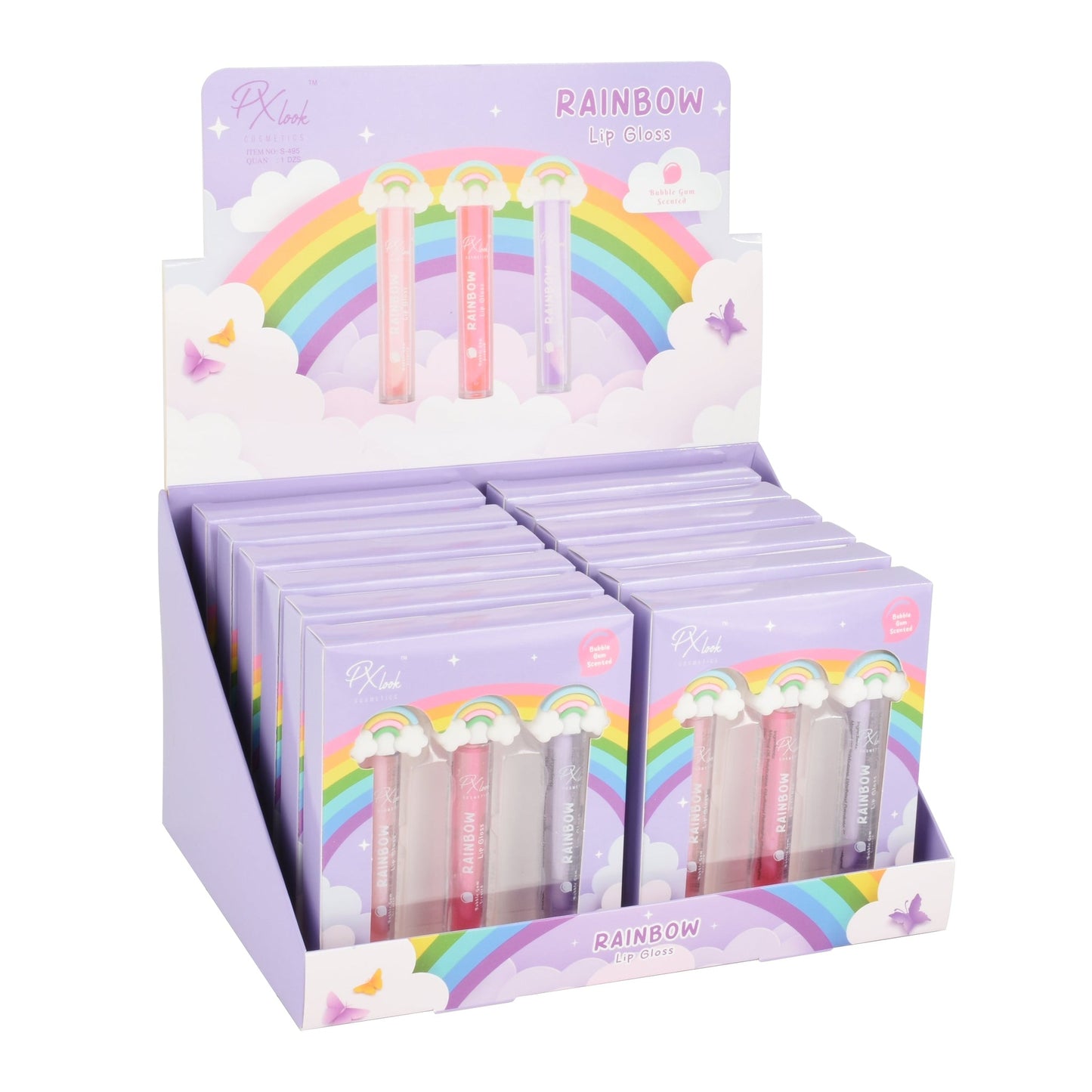Rainbow Lip Gloss Set