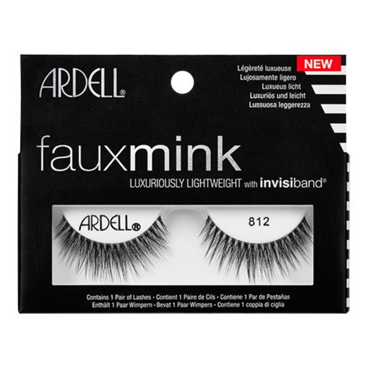 Fauxmink Eyelashes, Luxuriously Lightweight With Invisiband