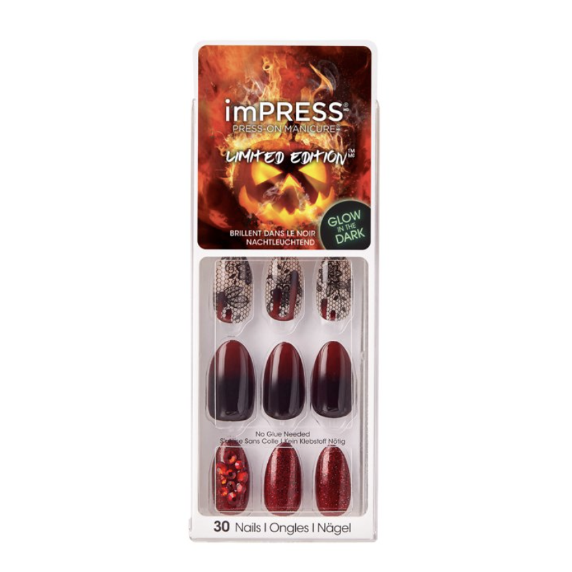 Glow In The Dark Press-On Nails Halloween (Limited Edition) - Run Away