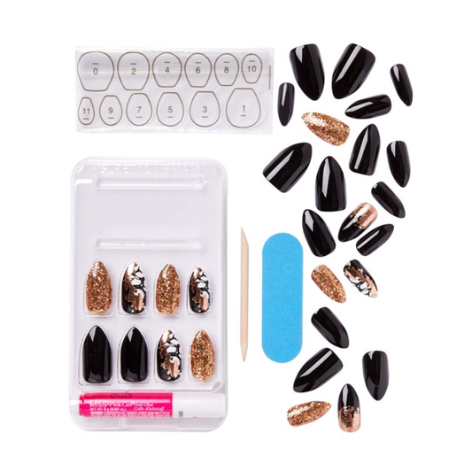 KISS Gel Fantasy Limited Edition Halloween Design 28 Fake Nails