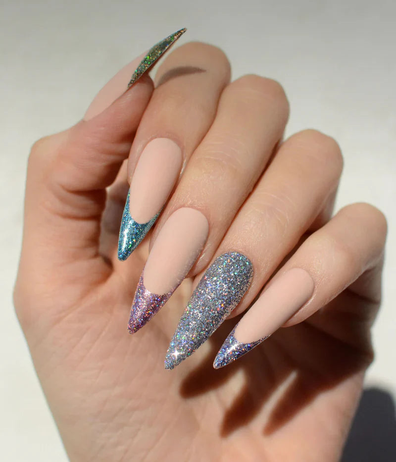 Pink Mask - Holographic Glitter #6