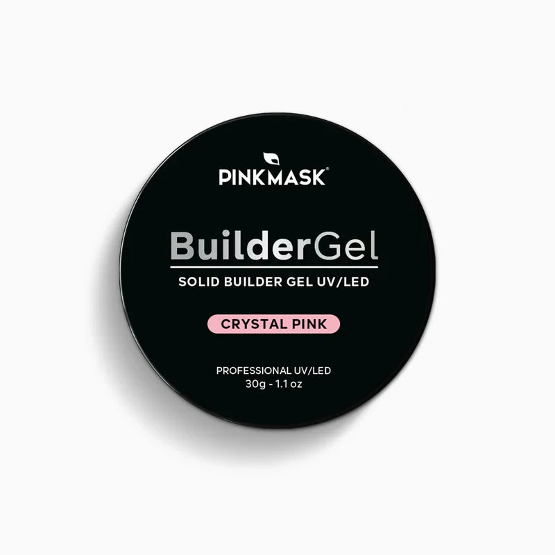 Pink Mask - Solid Builder Gel Crystal Pink