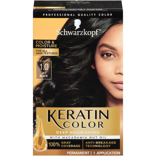 Keratin Color Deep Nourishing Hair Color Kit