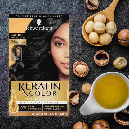 Keratin Color Deep Nourishing Hair Color Kit