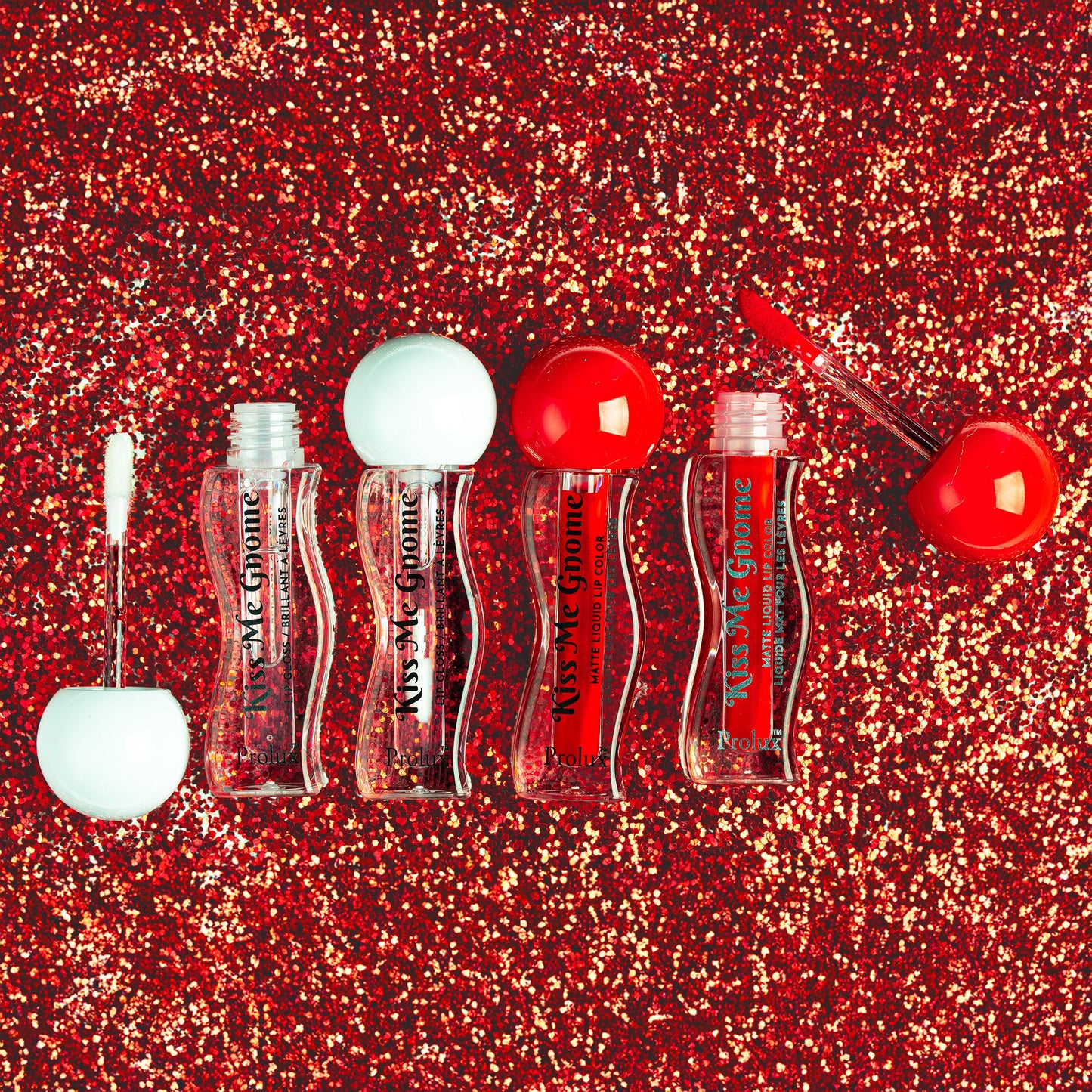 Kiss Me Gnome: Matte Lip Color & Lip gloss Set