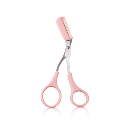 Professional Eyebrow Trimmer Scissors with Comb