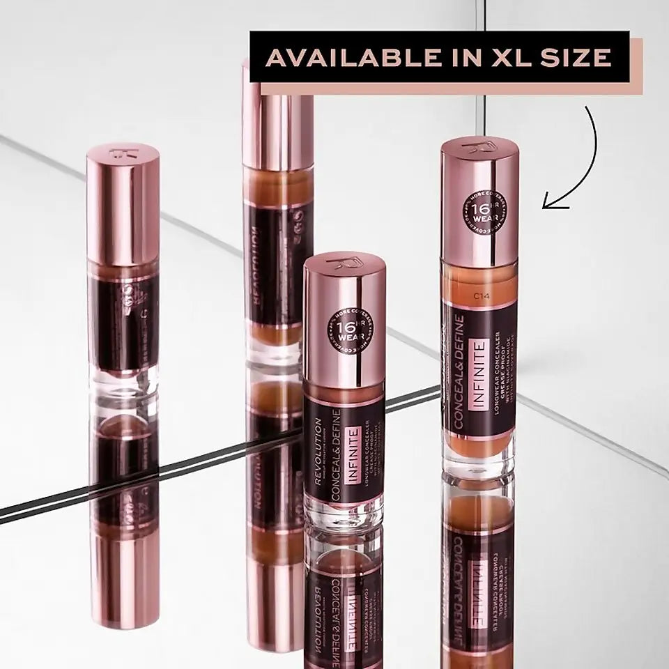 REVOLUTION Conceal & Define Infinite Longwear Concealer XL