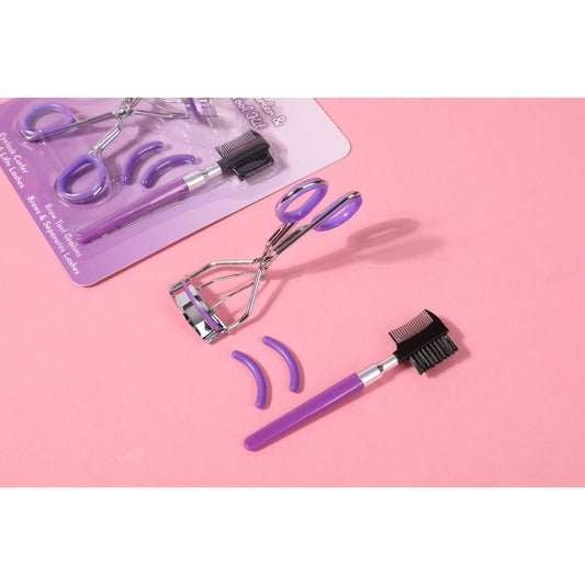 Eyelash Curler & Brow Tool Kit