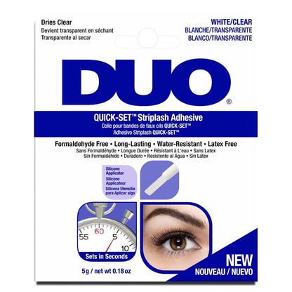 DUO Quick-Set Clear False Strip Lash Adhesive