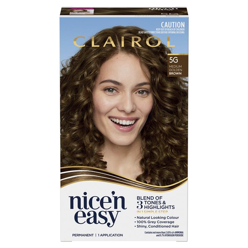 Nice'n Easy 3 Tones + Highlights Permanent Hair Dye