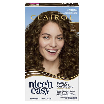 Nice'n Easy 3 Tones + Highlights Permanent Hair Dye