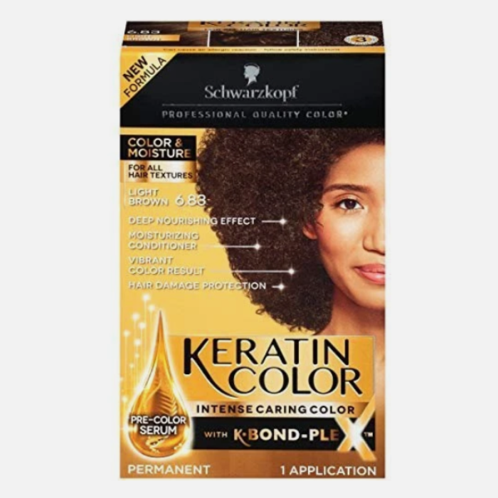 Keratin Color Deep Nourishing Hair Color Kit