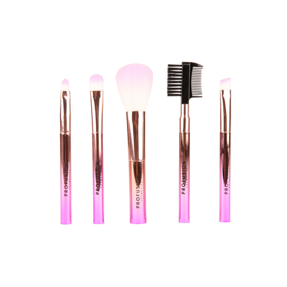 Crimson Mini Brushes – 5-Piece Mini Brush Set