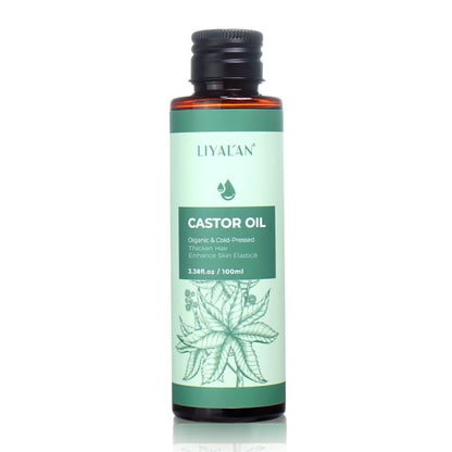 LIYALAN Organic Castor Oil Skin & Hair Repair