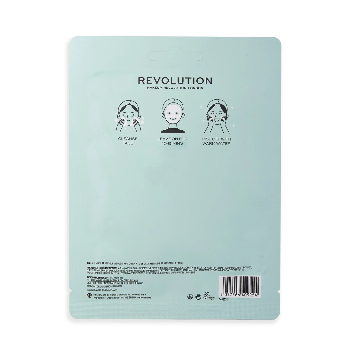 REVOLUTION Clear Complexion Salicylic Sheet Mask