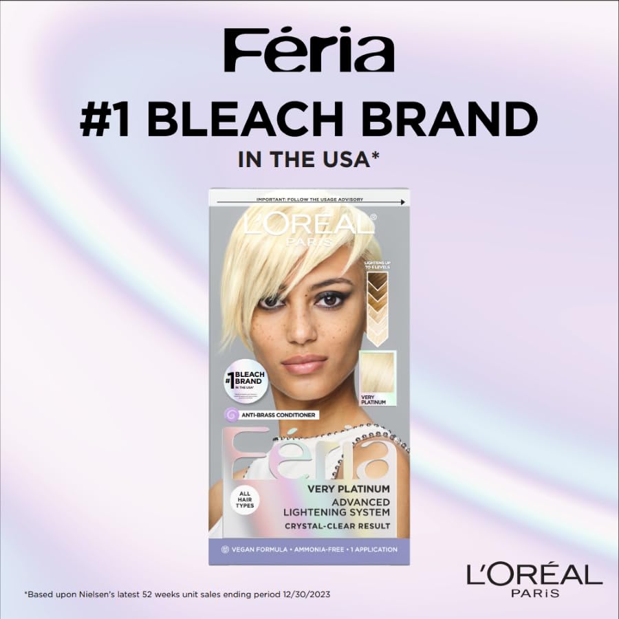 Feria Absolute Platinum Hair Color