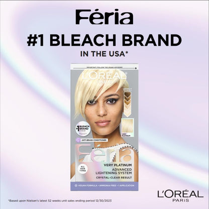 Feria Absolute Platinum Hair Color