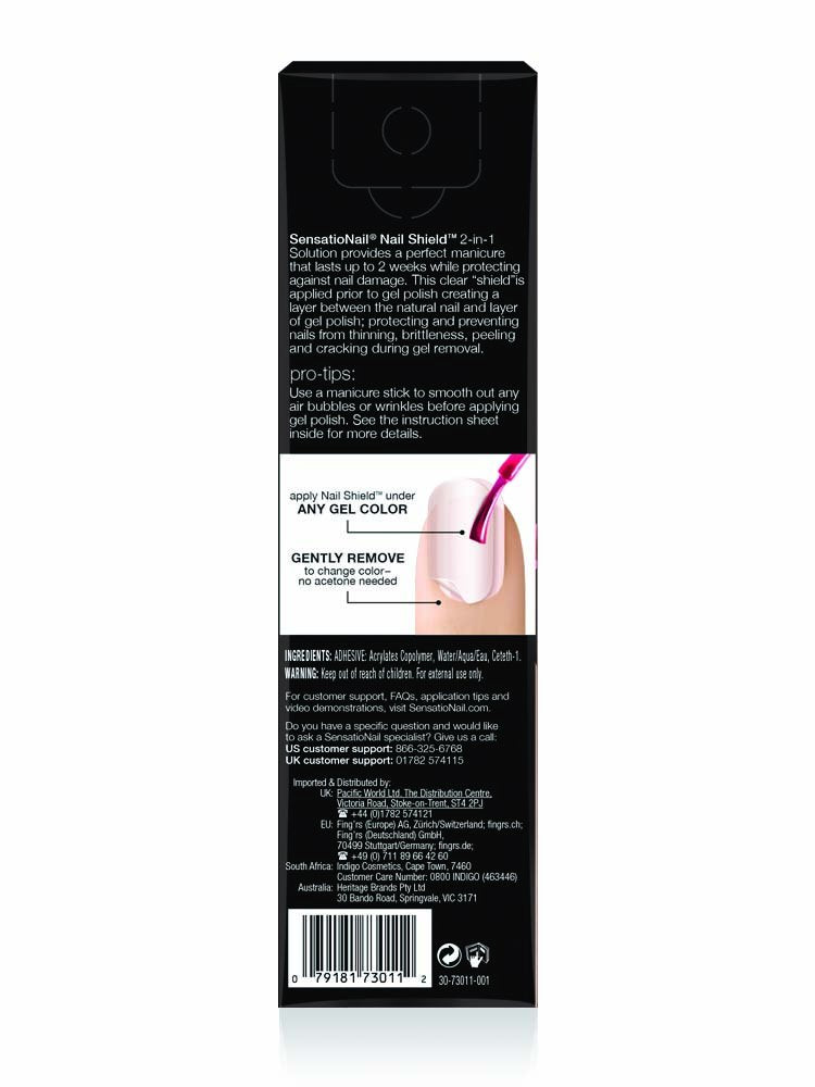 SENSATIONAIL Nail Shield 2-in-1 Nail Protection Solution