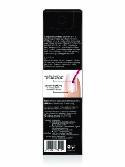 SENSATIONAIL Nail Shield 2-in-1 Nail Protection Solution