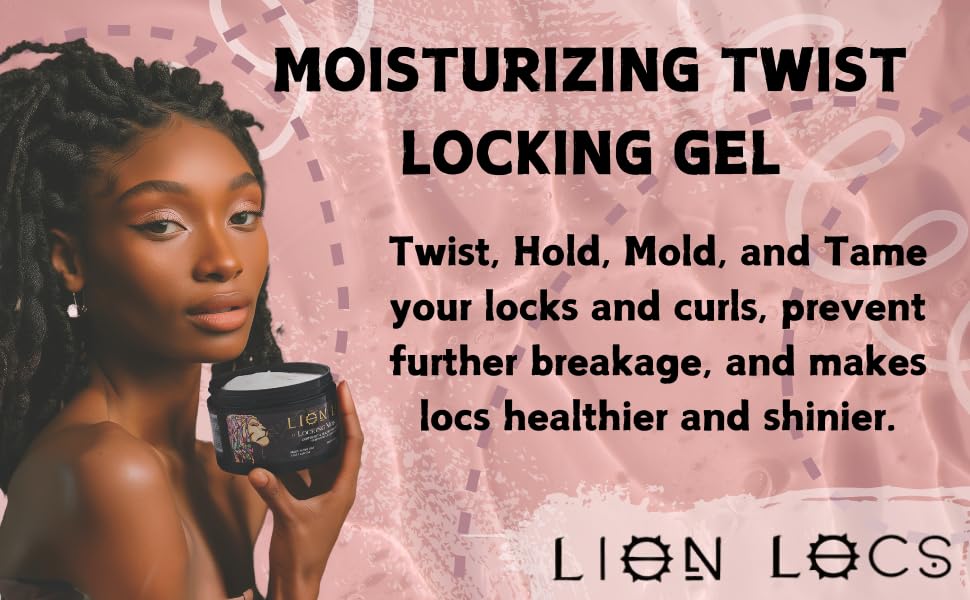 LION LOCKS Hair Locking Dreads Moisturizer