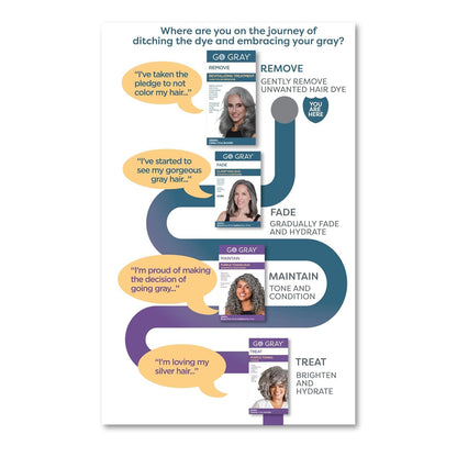 GO GRAY Revitalizing Treatment Hair Color Remover