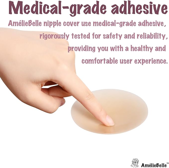 AMELIEBELLE Anti-Sweat Waterproof Nipple Covers