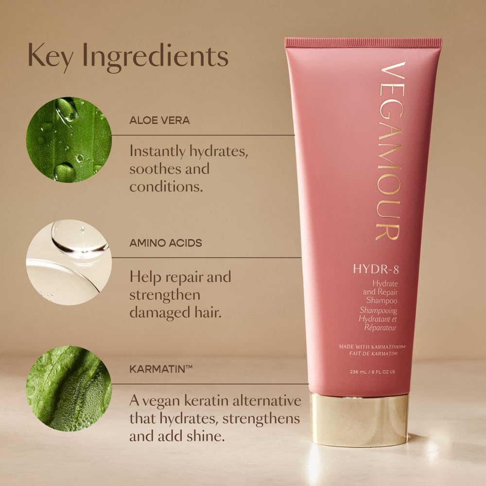 VEGAMOUR HYDR-8 Hydrate & Repair Shampoo