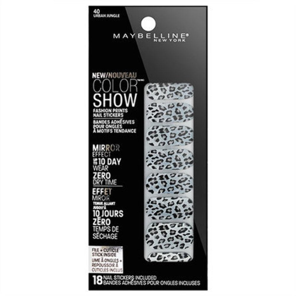 MAYBELLINE Color Show Fashion Print Nail Stickers