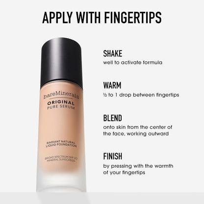 bareMinerals Original Pure Serum Radiant Natural Liquid Foundation