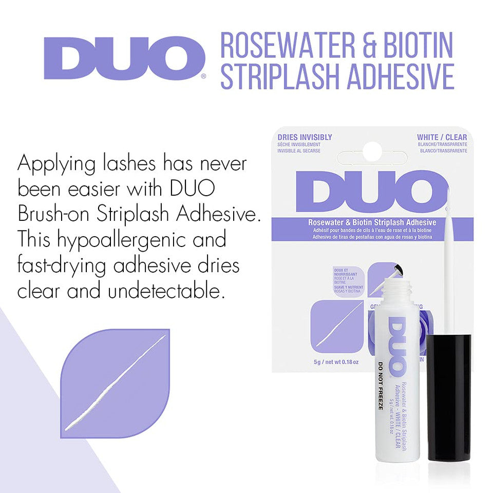 DUO Rosewater & Biotin Striplash Adhesive