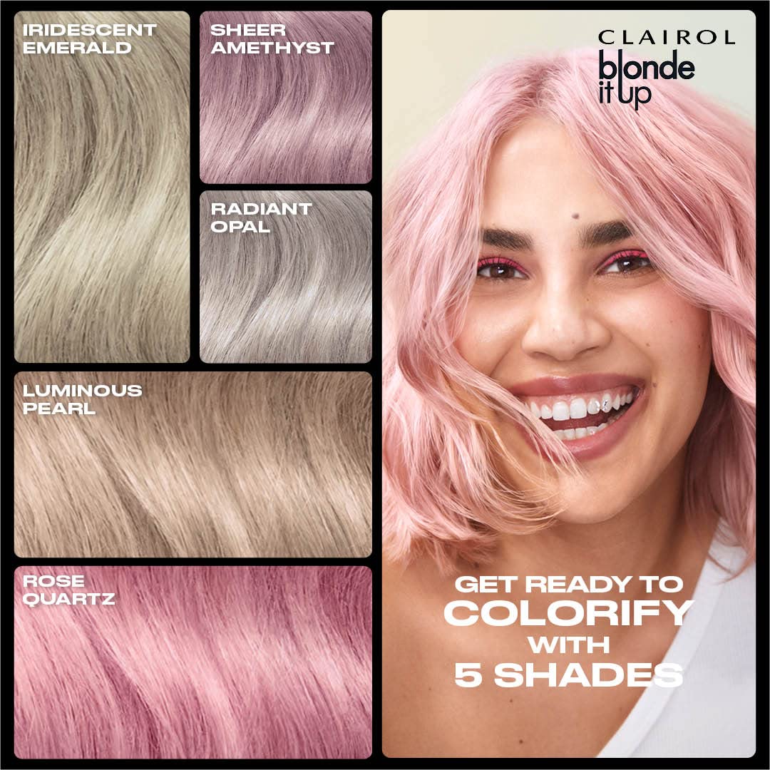 Blonde It Up Crystal Glow Toners Demi-Permanent Hair Dye