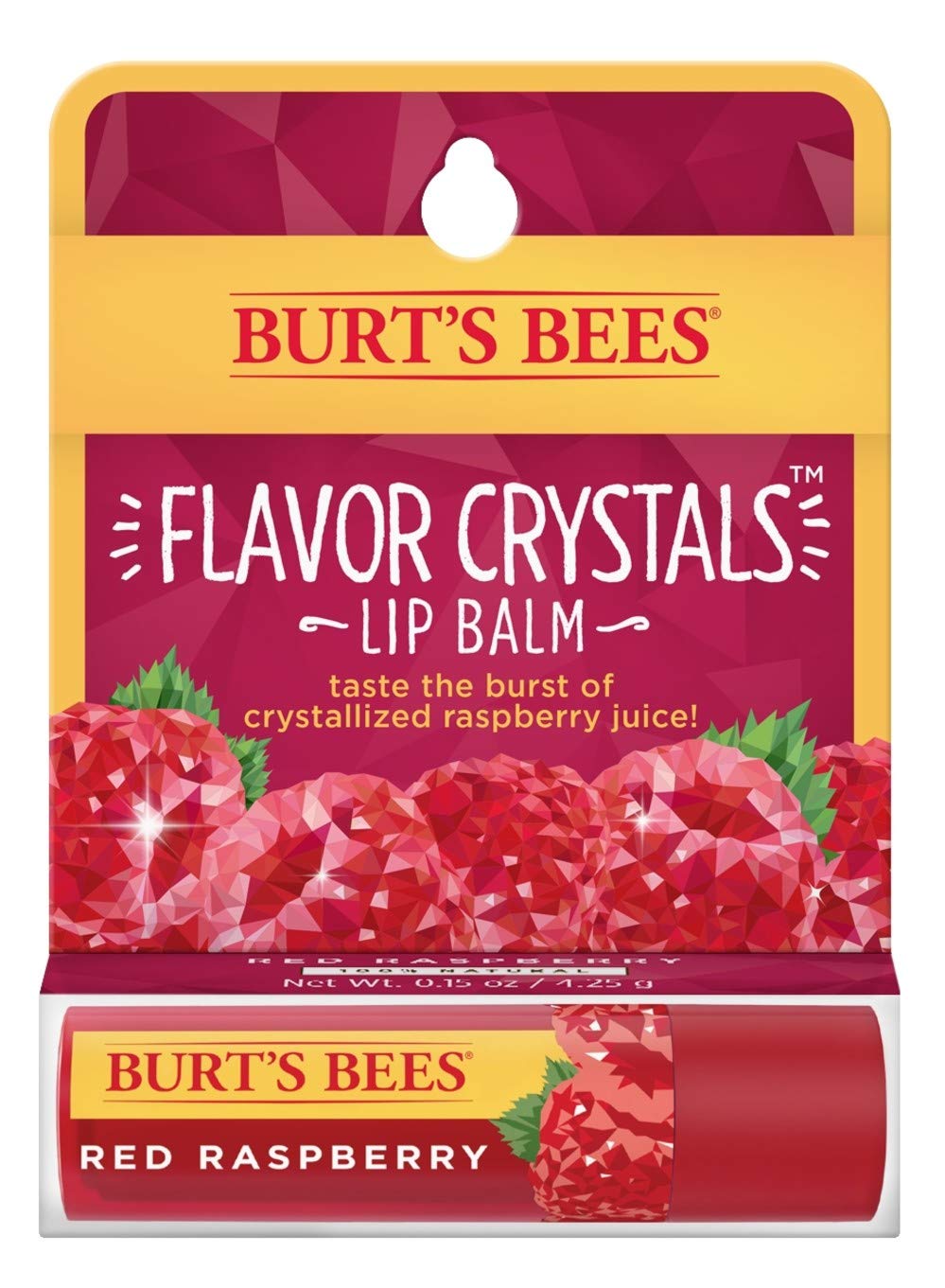 BURT'S BEES Flavor Crystals 100% Natural Lip Balm