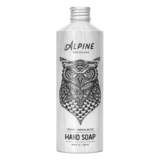 ALPINE PROVISIONS Cedar & Sandalwood Hand Soap