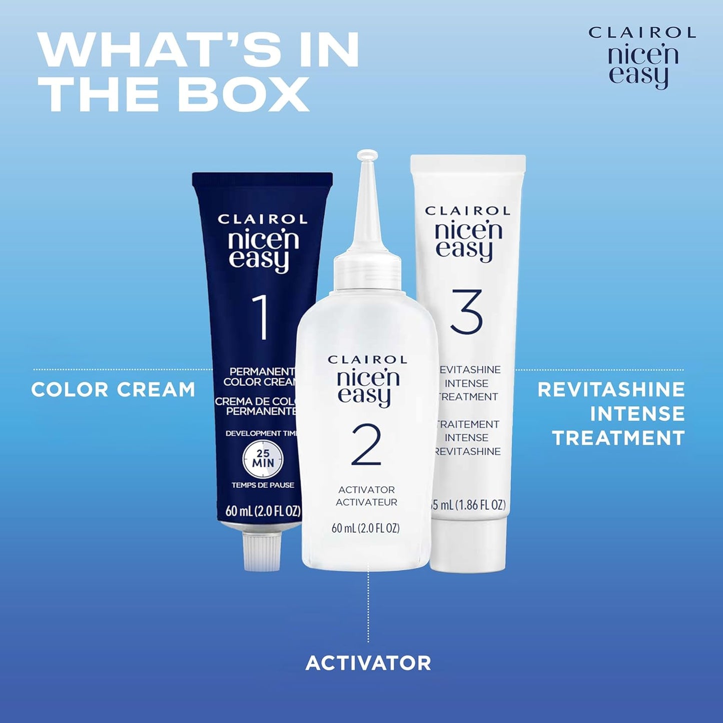 Nice'n Easy 3 Tones + Highlights Permanent Hair Dye