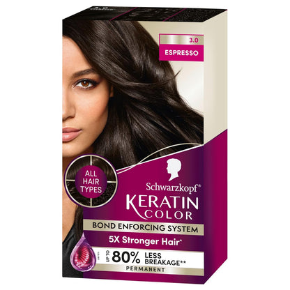Keratin Bond Enforcing System Hair Color