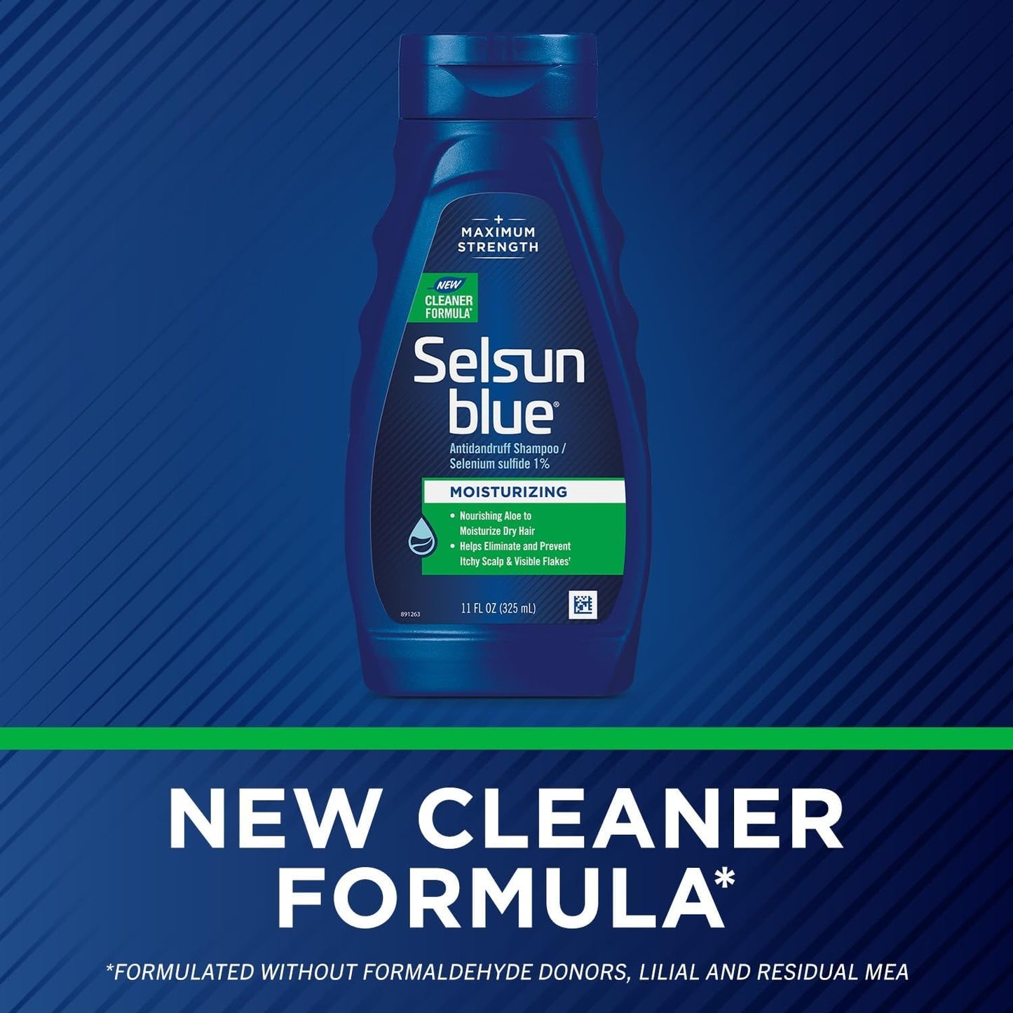 SELSUN Blue Moisturizing Antidandruff Shampoo