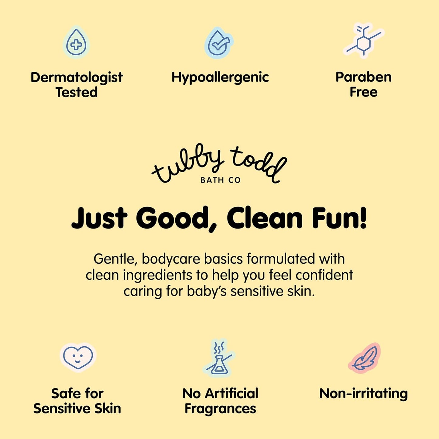 TUBBY TODD Hair + Body Wash & Everyday Lotion